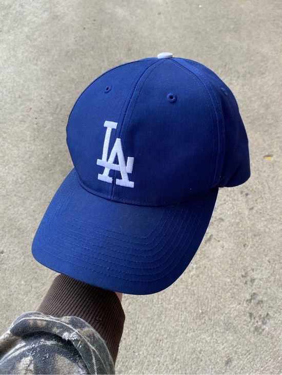 MLB Other - 90s LA Logo Baseball MLB Cap - Blue